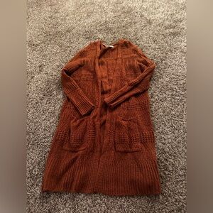 Universal Thread Brown Chunky Knit Cardigan
